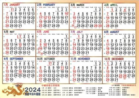 今日農曆日期|2024年農曆日曆、通勝萬年曆和黃曆查詢